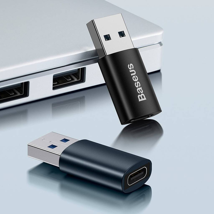 Baseus Ingenuity Series Mini OTG Adaptor USB 3.1 to Type-C  Black