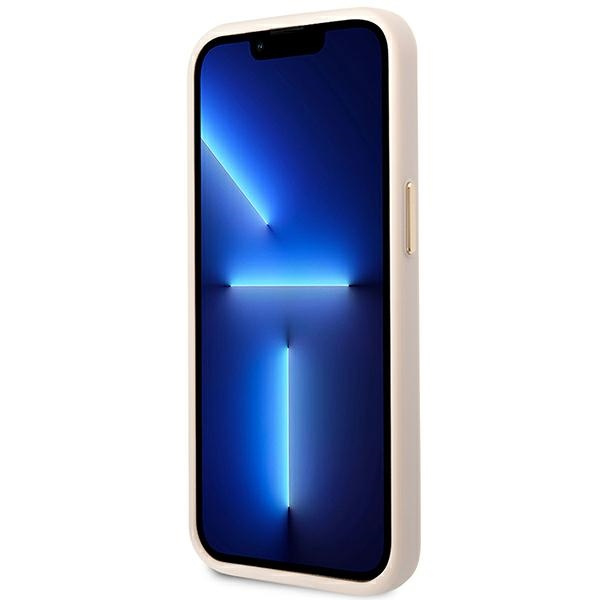 Etui GUESS Apple iPhone 14 Plus 4G Vintage Gold Logo Różowy Hardcase