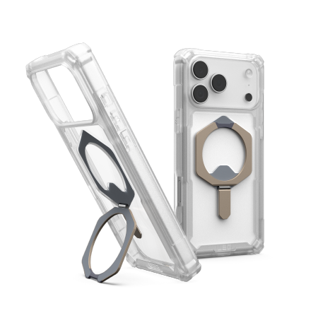 UAG Plasma XTE MagSafe - etui do iPhone 17 Pro Max kompatybilne z MagSafe (clear/titanium)