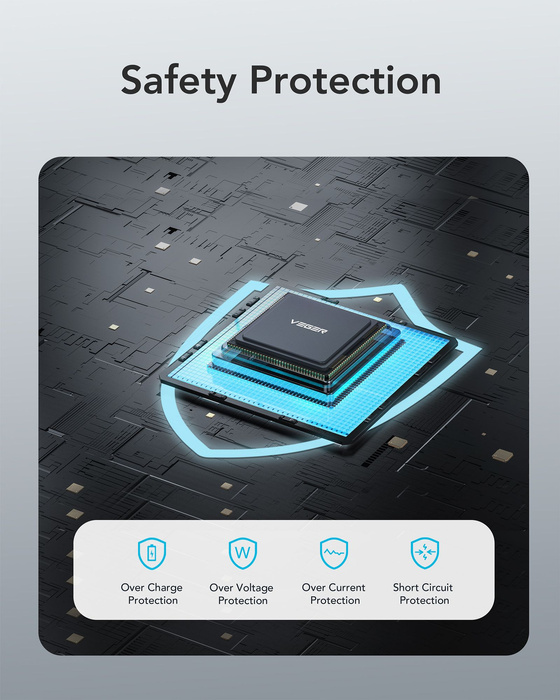 Powerbank Veger L20S (VP2039PD / W2039PD) PD QC3.0 2A 20000 mAh czarny