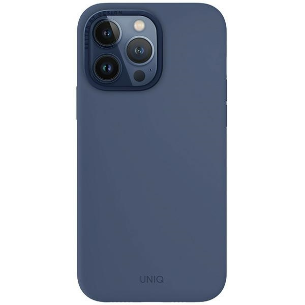 Etui UNIQ etui Lino Hue iPhone 15 Pro Max 6.7" Magclick Charging granatowy/navy blue Case