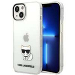Etui KARL LAGERFELD Apple iPhone 14 Plus Choupette Body Bezbarwny Hardcase