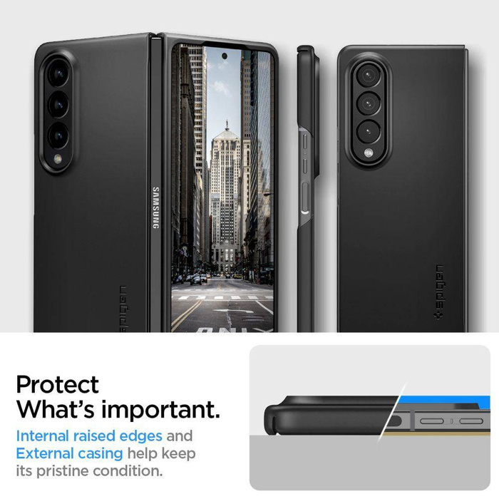 Etui Spigen Airskin Galaxy Z Fold 4 Black