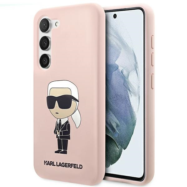 Etui Karl Lagerfeld Silicone Nft Ikonik - Etui Samsung Galaxy S23 Plus (różowy) Case