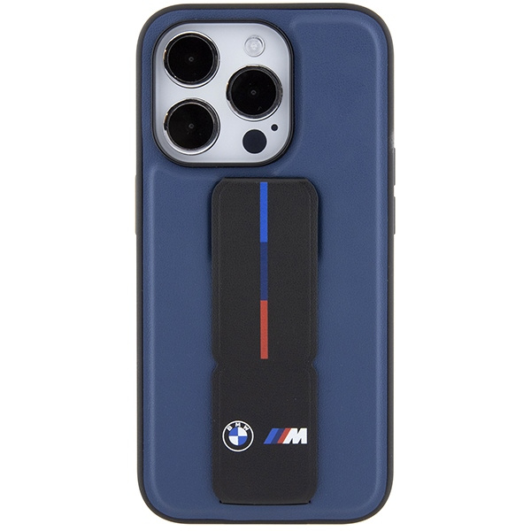 Etui Bmw Bmhcp15lgspbiv Iphone 15 Pro 6.1" Granatowy/navy Hardcase M Grip Stand Bicolor Case