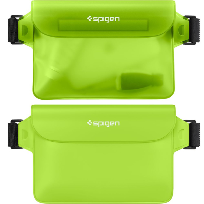 Etui Spigen A620 Universal Waterproof Waist Bag 2-pack Cactus Green Case