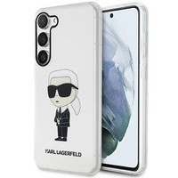 Etui Karl Lagerfeld KLHCS23MHNIKTCT S23 Plus S916 transparent hardcase Ikonik Karl Lagerfeld Case
