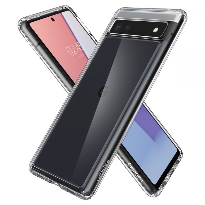 Etui Spigen Ultra Hybrid Google Pixel 6A ETUI CRYSTAL Przezroczyste Clear