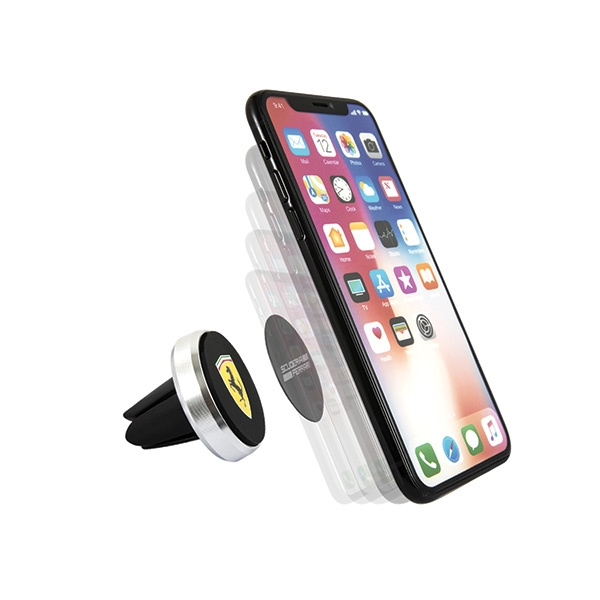 Uchwyt Magnetyczny FERRARI Do Kratki Wentylacyjnej FESCHBK Czarny