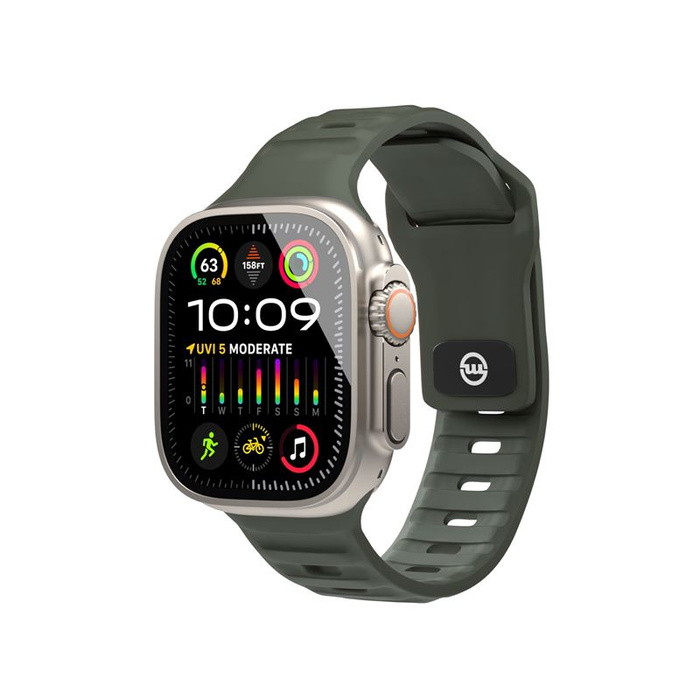 Mobile Origin Strap, olive green - Apple Watch 49mm/46mm/45mm/44mm/42mm