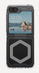 Etui UAG Plyo Pro - obudowa ochronna do Samsung Galaxy Flip 5 z wbudowanym modułem magnetycznym (ice-silver) Case
