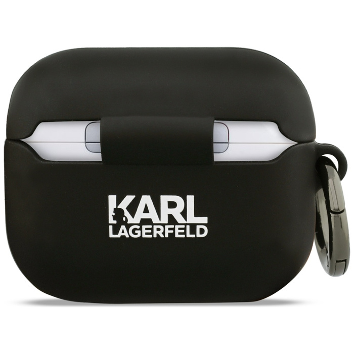 Etui Karl Lagerfeld Silicone Choupette   Head 3D do AirPods Pro 3 czarny