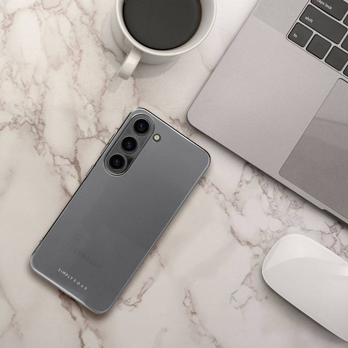 ROAR futerał PURE SIMPLE FIT do SAMSUNG S24 / S25 Transparentny