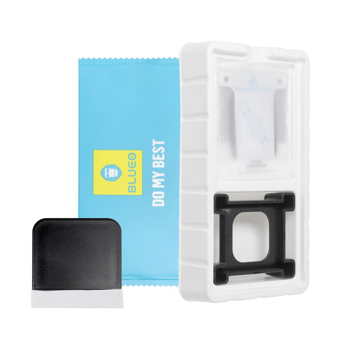 Szkło Hartowane 5D Mr. Monkey Glass - do Apple Watch SE / SE 2 / SE 3 44MM czarny (Strong HD)