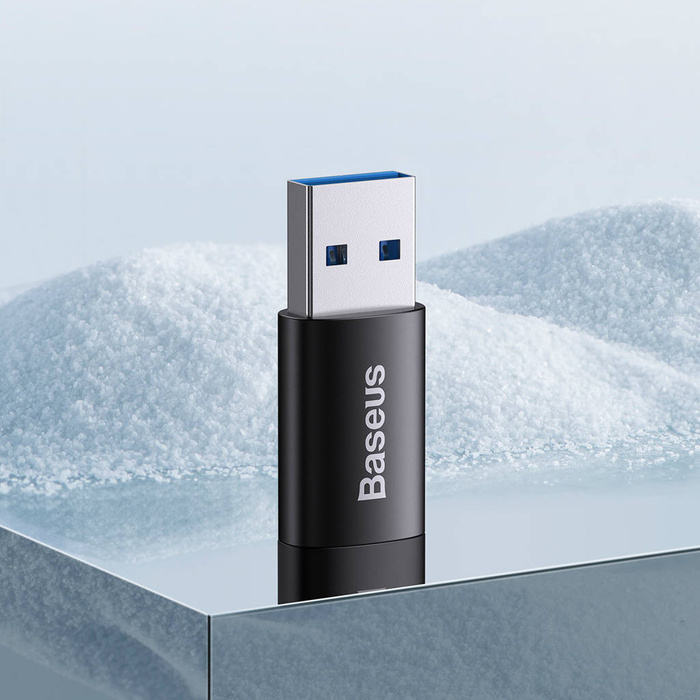 Baseus Ingenuity Series Mini OTG Adaptor USB 3.1 to Type-C  Black