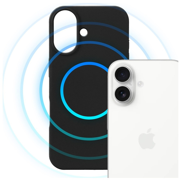 Etui 3MK iPhone 17 Hardy MagSilicone grafitowy