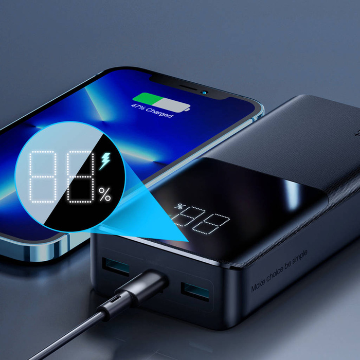 Joyroom power bank 22.5W 20000mAh PD QC3.0 AFC czarny (JR-QP192)