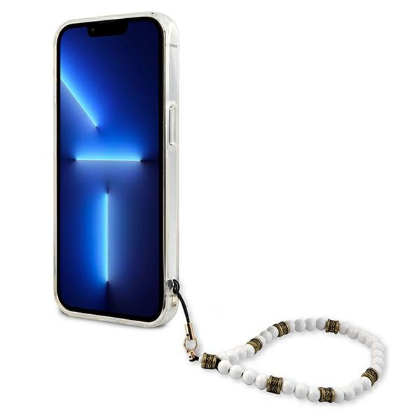 Etui GUESS Apple iPhone 13 13 Pro White Pearl Bezbarwny Hardcase