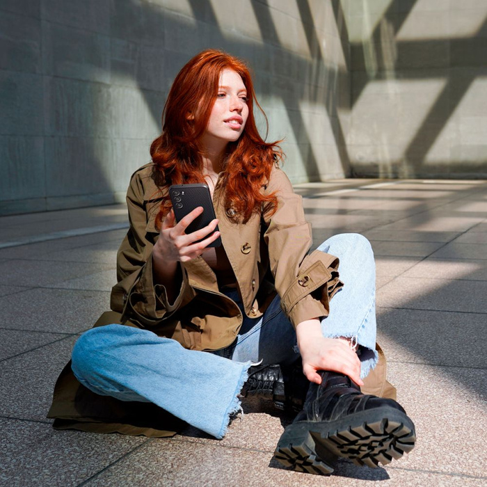 Etui Spigen Liquid Air Galaxy S23 Plus Matte Black Case