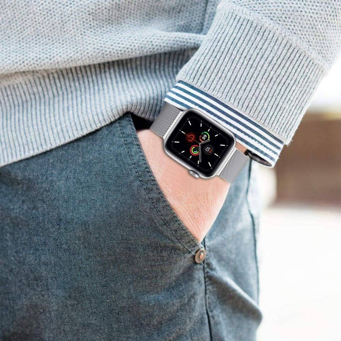 Pasek TECH-PROTECT Milaneseband Apple Watch 1/2/3/4 (38/40 Mm) Black Czarny 