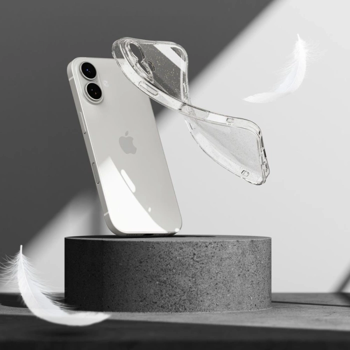 RINGKE AIR IPHONE 17 GLITTER CLEAR