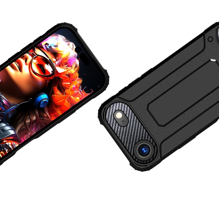 Etui Hybrid Armor iPhone 17 Air Pancerne Czarne