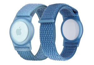 Mobile Origin AirTag Strap, blue