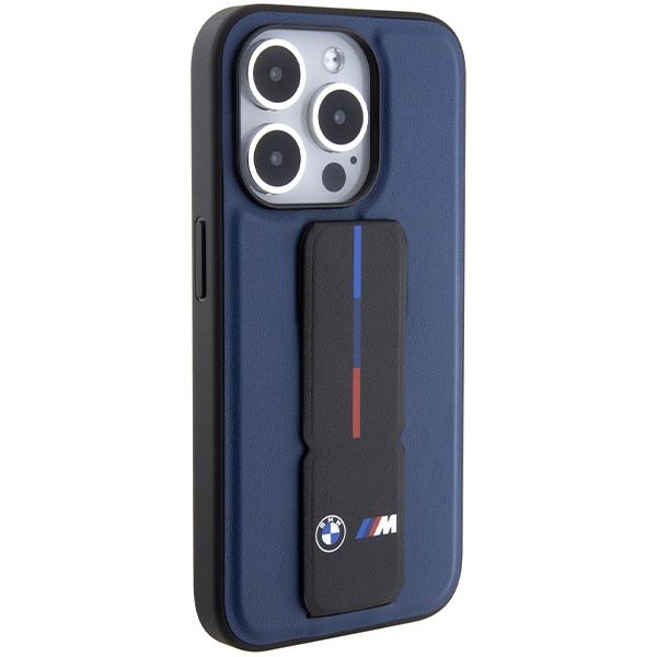 Etui Bmw Bmhcp15lgspbiv Iphone 15 Pro 6.1" Granatowy/navy Hardcase M Grip Stand Bicolor Case