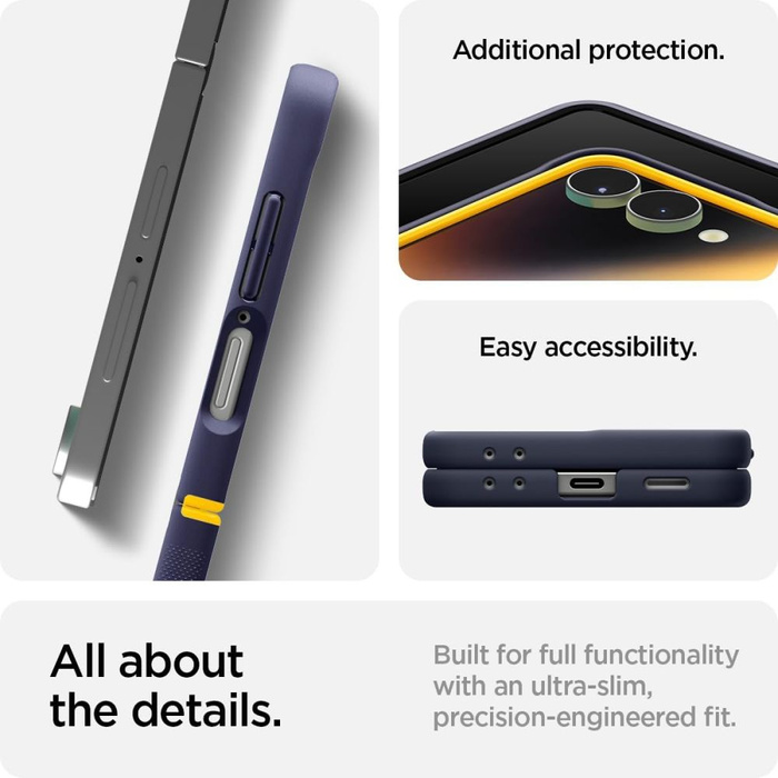 ETUI SPIGEN SAMSUNG GALAXY Z FLIP 7 NANO POP MAG MAGSAFE GRANATOWY