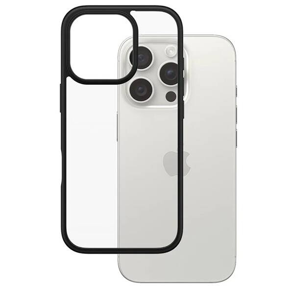 Etui PanzerGlass HardCase iPhone 16 Pro 6.3" czarny/black 1296