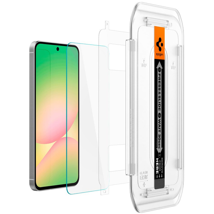 SZKŁO HARTOWANE SPIGEN GLAS.TR ”EZ FIT” 2-PACK GALAXY A56 / S24 FE CLEAR