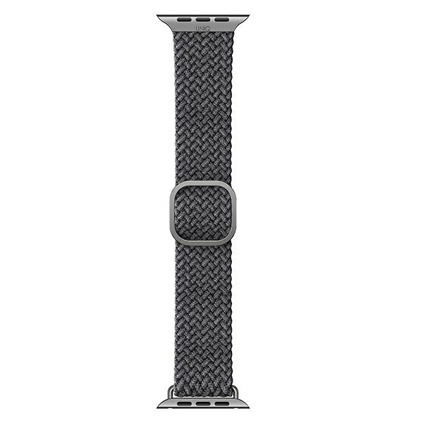 UNIQ pasek Aspen Apple Watch 40/38/41mm Braided szary/granite grey