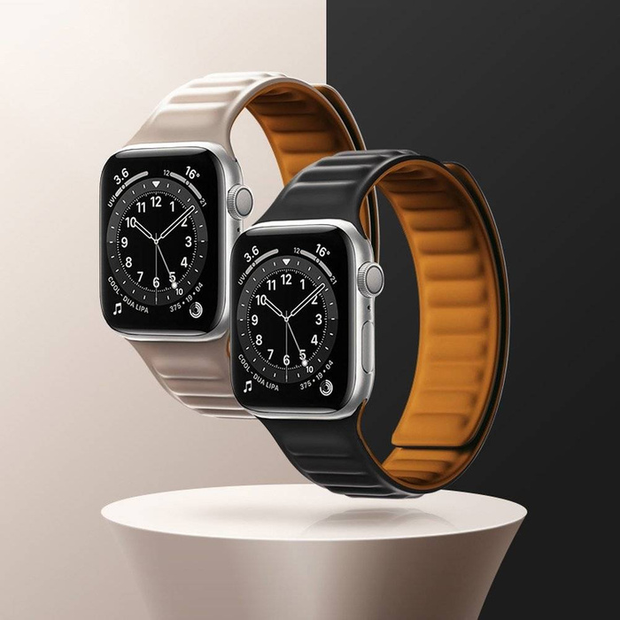 Pasek Magnetic Strap 1 Apple Watch 7 45 Brown
