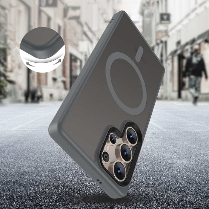 Etui TECH-PROTECT MAGMAT MAGSAFE GALAXY S25 ULTRA MATTE TITANIUM