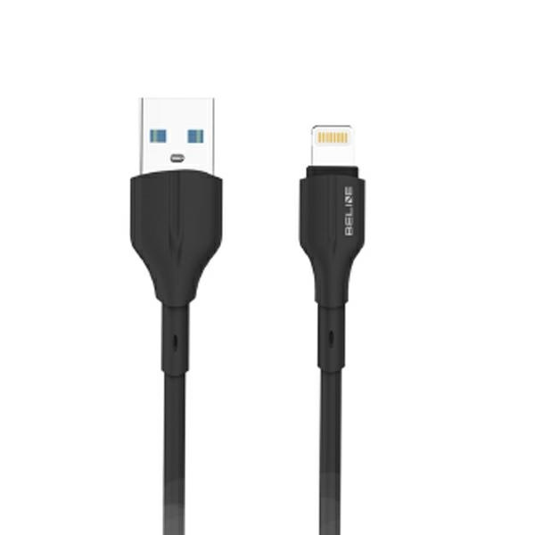 Beline Kabel 25W USB-A/Lightning 1m      czarny/black BLNCBL01