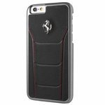 Etui FERRARI Apple iPhone 6 6S Stiching Czarny Case