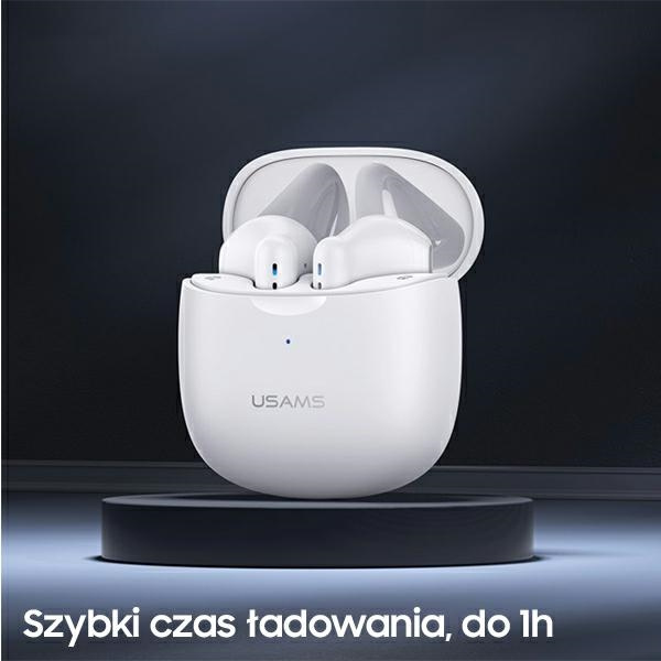 Słuchawki USAMS Bluetooth 5.0 TWS IA Series Bezprzewodowe Czarny