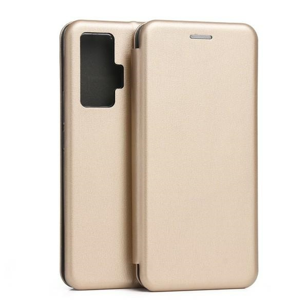 Beline Etui Book Magnetic Vivo X51złoty/gold