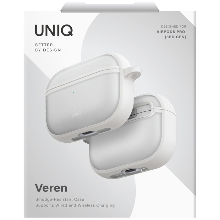 Etui UNIQ Veren do AirPods Pro 3 biały