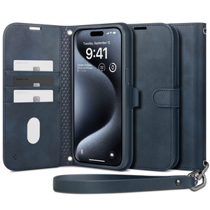 Etui Spigen Wallet ”s” Pro Iphone 15 Pro Max Navy