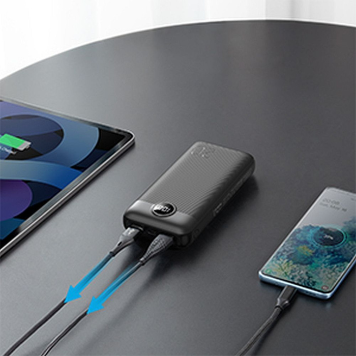 VEGER powerbank 20 000 mAh PD QC3.0 2A 20W L20S (VP2039PD / W2039PD) biały