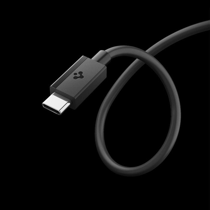 KABEL USB-C SPIGEN EB6010CC ESSENTIAL 60W 100CM CZARNY