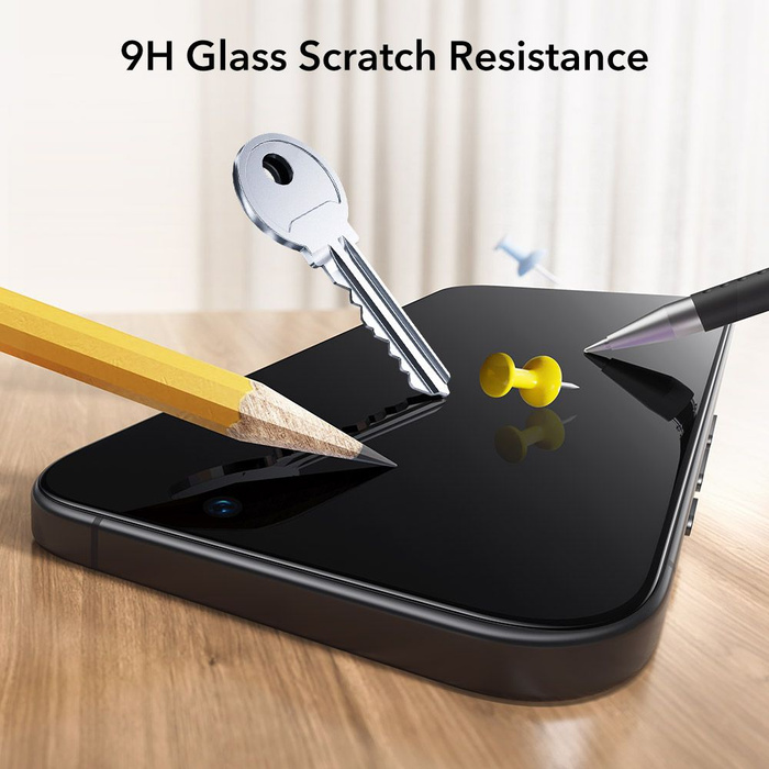 SZKŁO HARTOWANE ESR ULTRAFIT TEMPERED GLASS 2-PACK IPHONE 17 PRO MAX CLEAR
