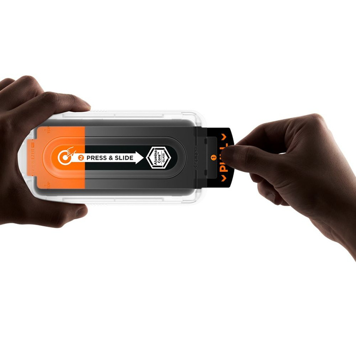 SZKŁO HARTOWANE SPIGEN SAMSUNG GALAXY S25 FE GLAS.TR ”EZ FIT PRO” 2-PACK CLEAR