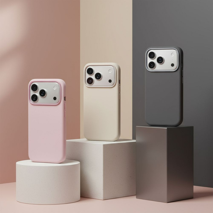 Etui na iPhone 15 PRO Forcell F-Protect Frame Premium zgodny z MagSafe różowy 0INT