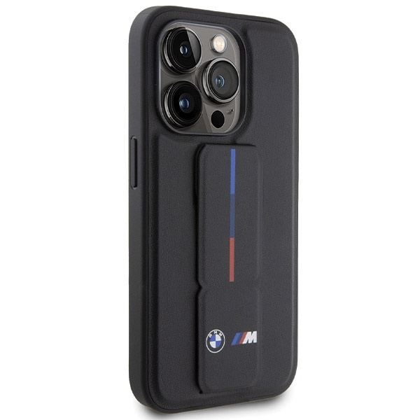 Etui BMW BMHCP15L22GSLK iPhone 15 Pro 6.1" czarny/black hardcase Grip Hot Stamp Case
