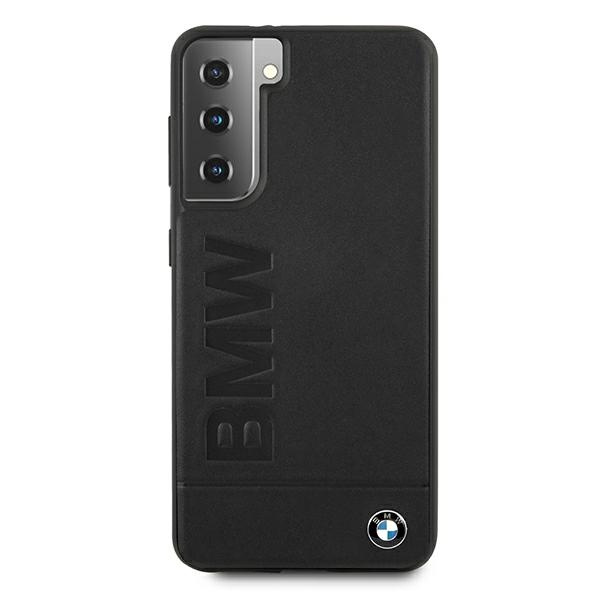 Etui BMW Samsung Galaxy S21 Plus Signature Logo Imprint BMHCS21MSLLBK Czarny Hardcase