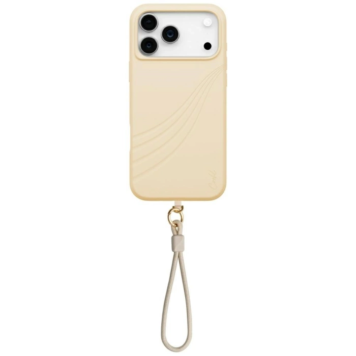 Etui UNIQ Coehl Serina do iPhone 17 Pro  Max Magnetic Charging beżowy