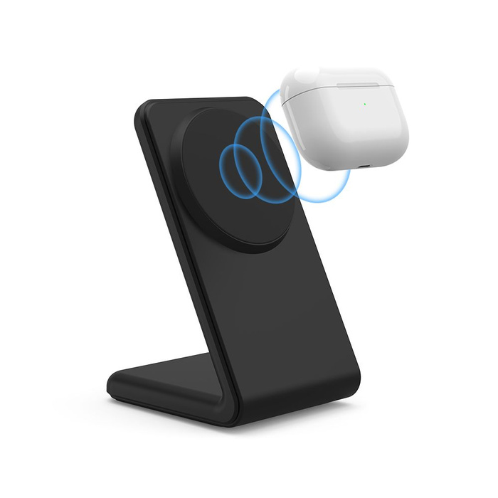 ŁADOWARKA TECH-PROTECT QI15W-A23 MAGNETIC MAGSAFE WIRELESS CHARGER BLACK