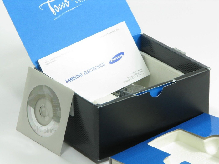 Pudełko SAMSUNG S8300 Kabel Instrukcja Sterowniki